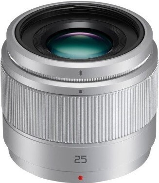 Panasonic Lumix G 25mm f/1.7 ASPH. - stříbrný