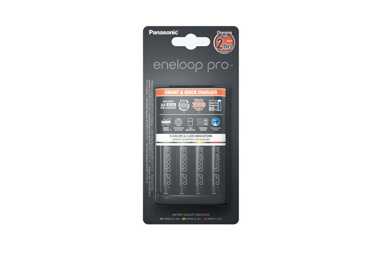 Eneloop Smart Quick Charger PRO 4x AA 2500 mAh