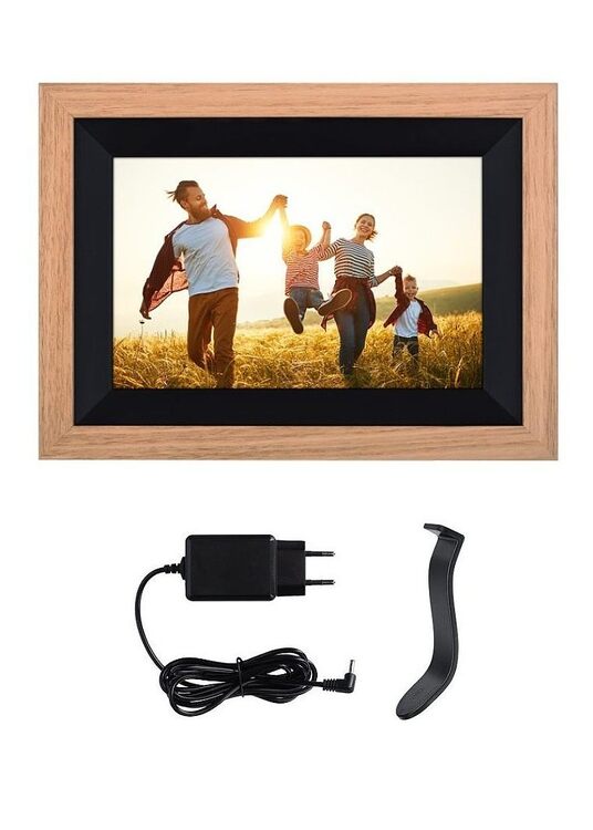 Rollei Smart Frame Wi-Fi 105 - digitální fotorámeček - Hnědá, 21,7 x 13,5