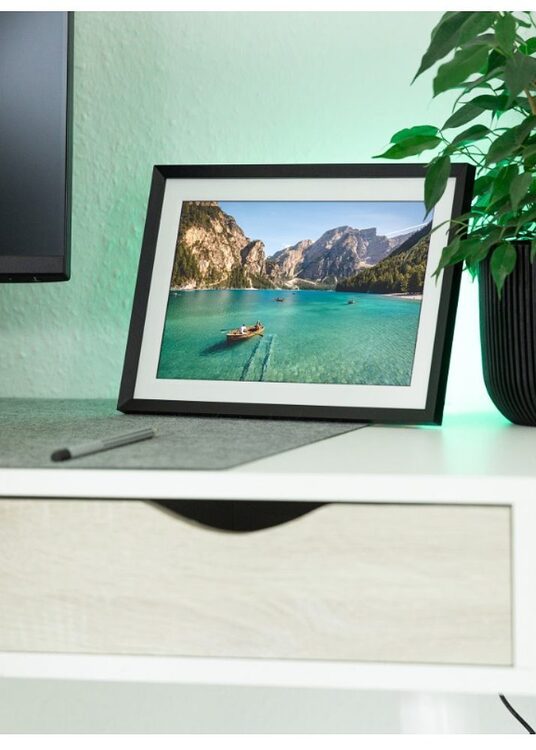 Rollei Smart Frame Wi-Fi 104  - digitální fotorámeček - Černá, 21,7 x 13,5