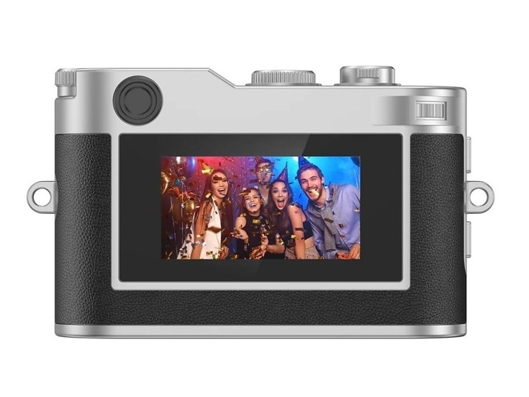 Rollei Mini Digitalkamera, černá - klíčenka & fotoaparát