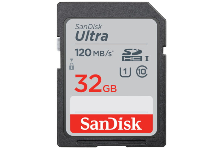 SanDisk Ultra SDHC 32GB 120 MB/s