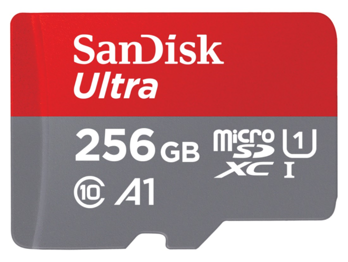 SanDisk Ultra microSDXC 256 GB 120MB/s  A1 Class 10 UHS-I, s adaptérem