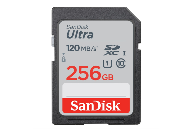 SanDisk Ultra 256GB SDXC 120MB/s