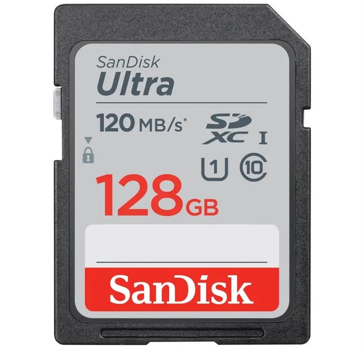 SanDisk Ultra SDXC 128GB 120 MB/s