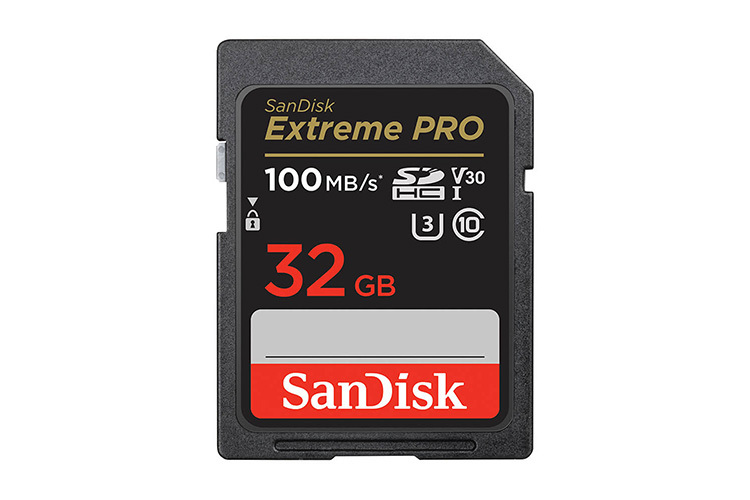 SanDisk SDHC Extreme Pro 32GB 100MB/s UHS-I C10 V30 U3