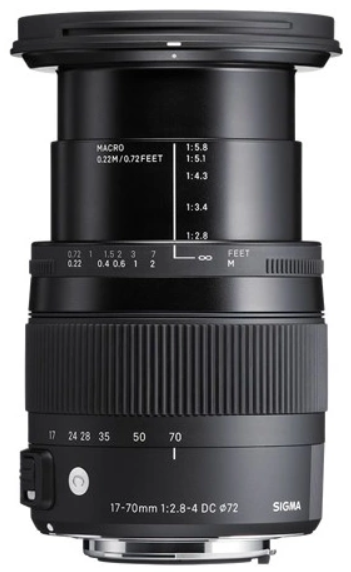 Sigma 17-70mm f/2.8-4 DC OS MACRO HSM Contemporary (Nikon)