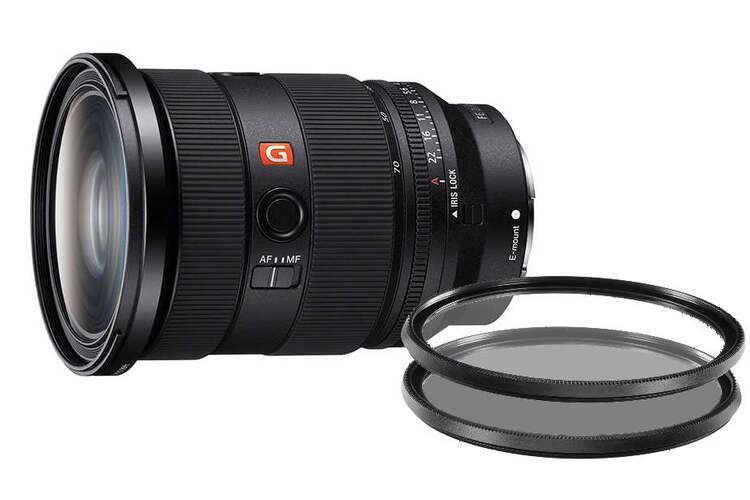 Sony FE 24-70mm f/2.8 GM II + magnetická sada filtrů (UV + CPL)