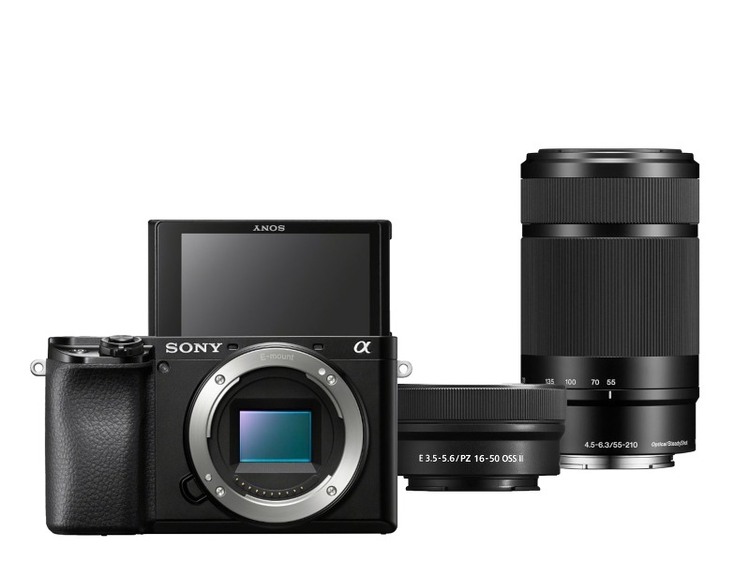 Sony Alpha A6100a + 16-50mm PZ OSS II + 55-210mm OSS