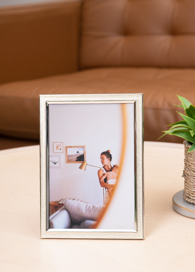 Mascagni SILVER - fotorámeček - Bílá, 10x15