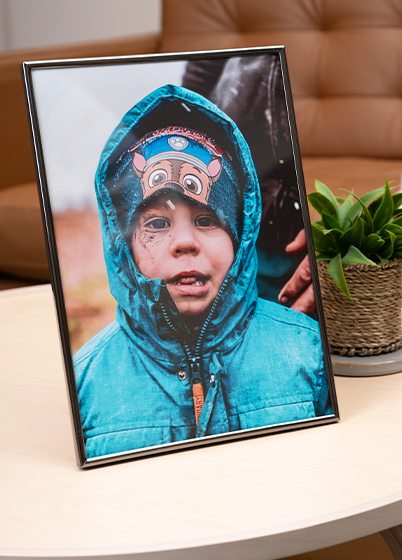 Tradag ANTHRACITE - fotorámeček - Šedohnědá, 21x29,7 (A4)