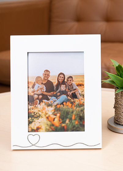 Mascagni ONE HEART CHAIN - fotorámeček - Bílá, 13x18, 13x18