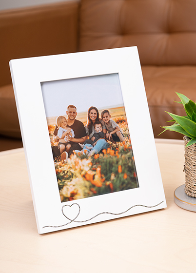 Mascagni ONE HEART CHAIN - fotorámeček - Bílá, 13x18, 13x18