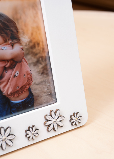 Mascagni FANTASY LILAC - dětský fotorámeček - Bílá, 13x18, 13x18