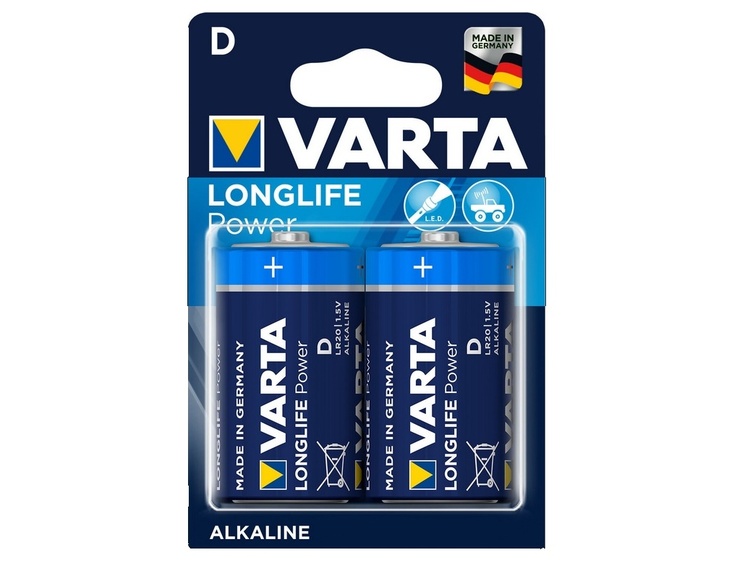 Varta 4920 monočlánek R20 2ks balení