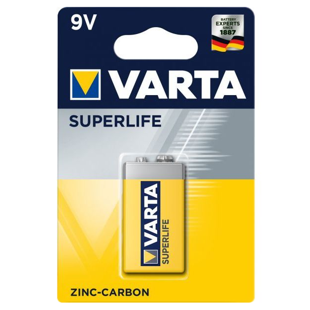 Varta SuperLife 9V 1ks - Před expirací, Expirace