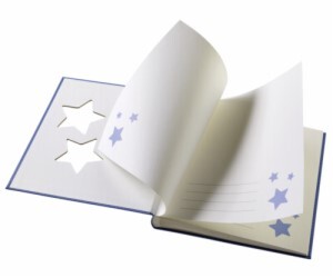 Walther baby album ESTRELLA, 28x30,5 cm, modrá