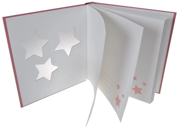 Walther baby album ESTRELLA 28x30,5 cm, růžová