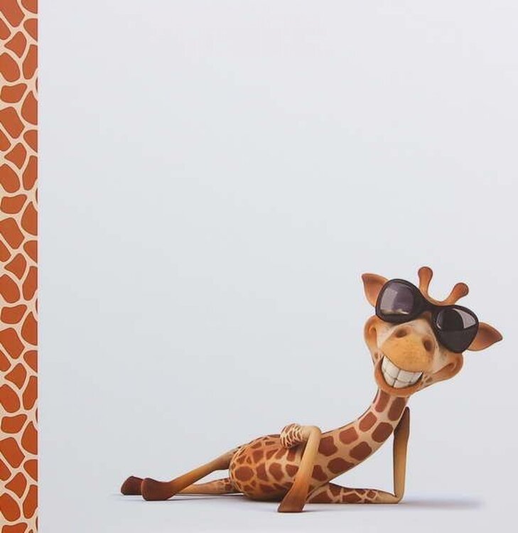 Walther album Giraffe, 30x30cm