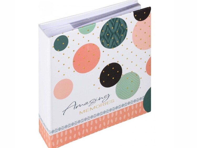 Walther Memo album Amazing Memories, 200/10x15 cm, lososové