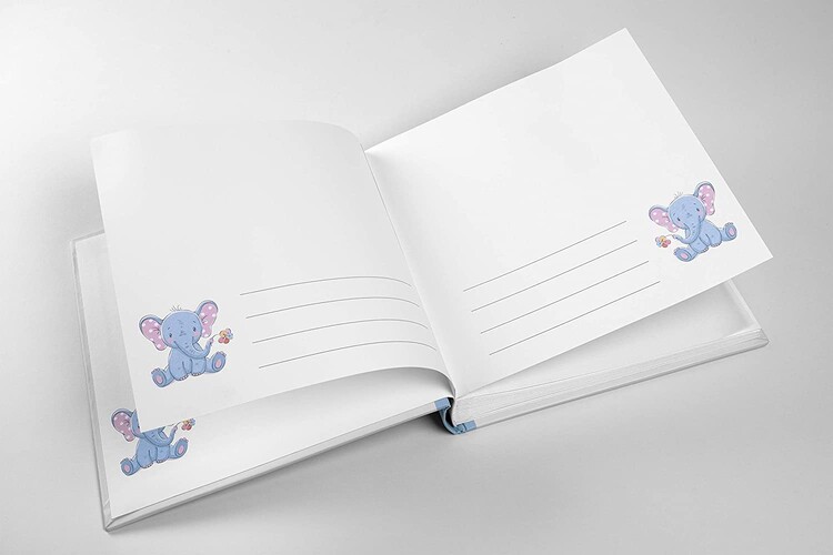 Walther baby album SONNY, 26x25 cm, modrá