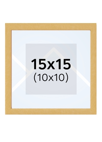 Walther PEPPERS - fotorámeček - Zlatá, 10x10, 15x15