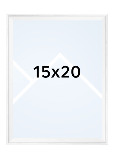 Walther SILHOUETTE - fotorámeček - Bílá, 15x20, 15x20