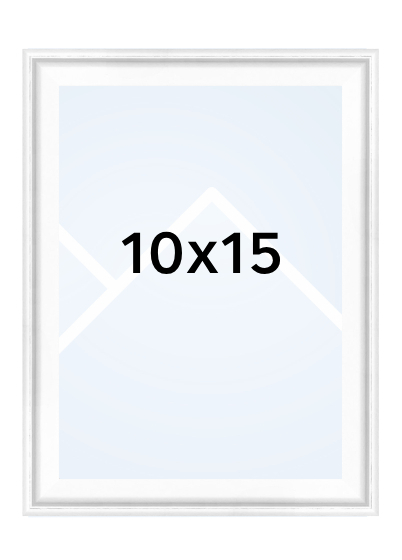 Walther SILHOUETTE - fotorámeček - Bílá, 10x15