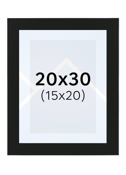 ZEP NIKI - fotorámeček - Černá, 15x20, 20x30