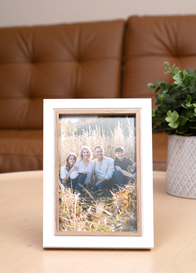 ZEP AYAS - fotorámeček - Bílá, 10x15