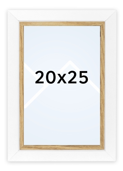 ZEP AYAS - fotorámeček - Bílá, 20x25