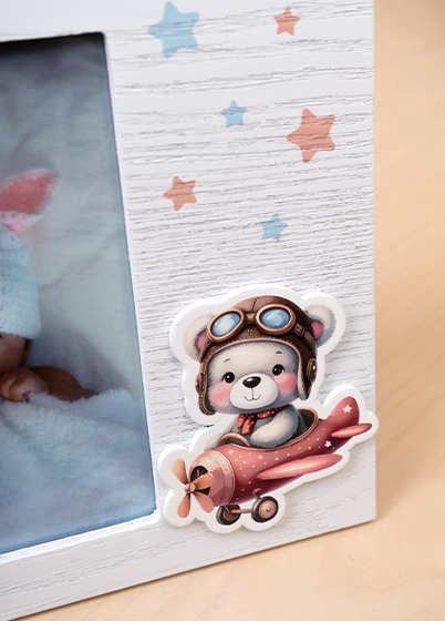 ZEP COLIN - fotorámeček - Modrá, 10x15