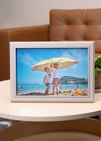 ZEP PERUGIA WHITE - fotorámeček - Šedohnědá, 20x30, 20x30