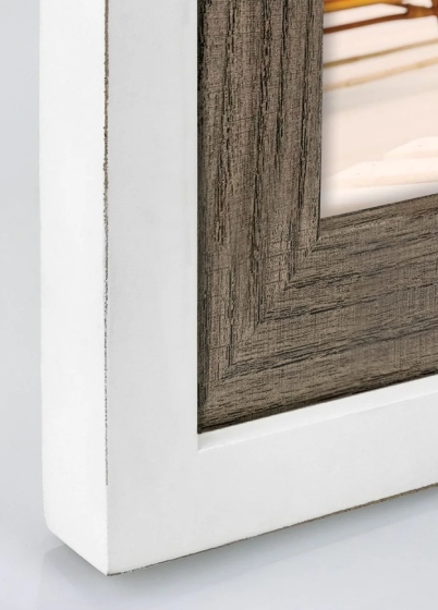 ZEP ARLON - multirám - Hnědá / Bílá, 10x15 x2