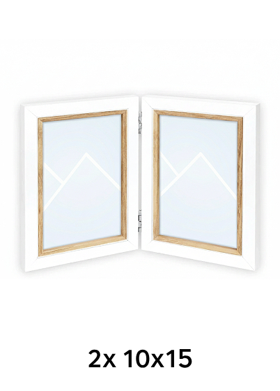 ZEP AYAS - multirám - Bílá, 10x15, 10x15 x2na výšku