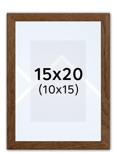 ZEP Malmo - fotorámeček - Hnědá, 10x15, 15x20