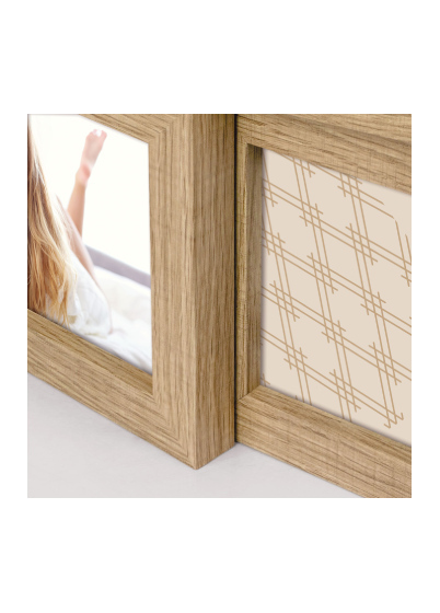 ZEP BRESCIA - multirám - Světlý dub, 10x10, 10x15, 10x10 x3 | 10x15 x3