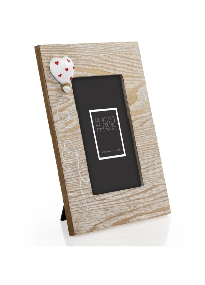 ZEP Felicia - fotorámeček - Natural_Wood_and_White, 10x15, 10x15 na výšku