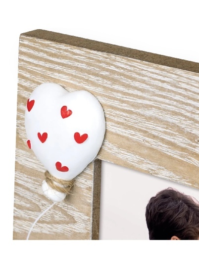 ZEP Felicia - fotorámeček - Natural_Wood_and_White, 10x15, 10x15 na výšku