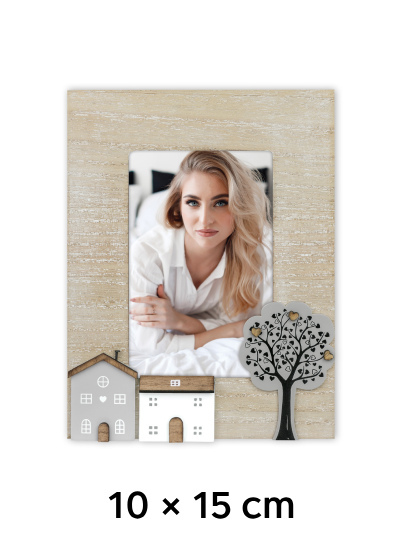 ZEP OSTUNI - fotorámeček - Přírodní, 10x15
