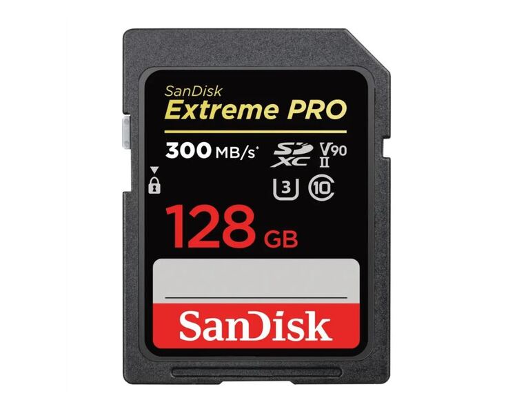 SanDisk Extreme PRO SDXC UHS-II 128 GB