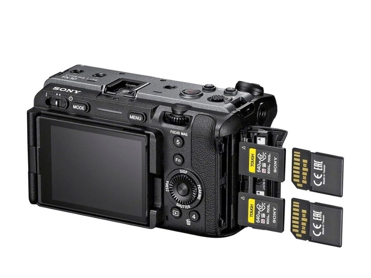 Sony Cinema Line FX30 + XLR handle