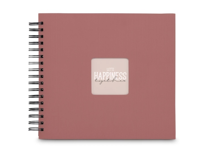 Fotoalbum Hama FINE ART, 50/28x24 - kroužková vazba, terra