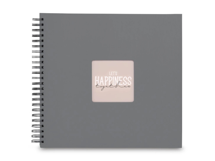 Fotoalbum Hama FINE ART, 50/36x32 - kroužková vazba, kamenná