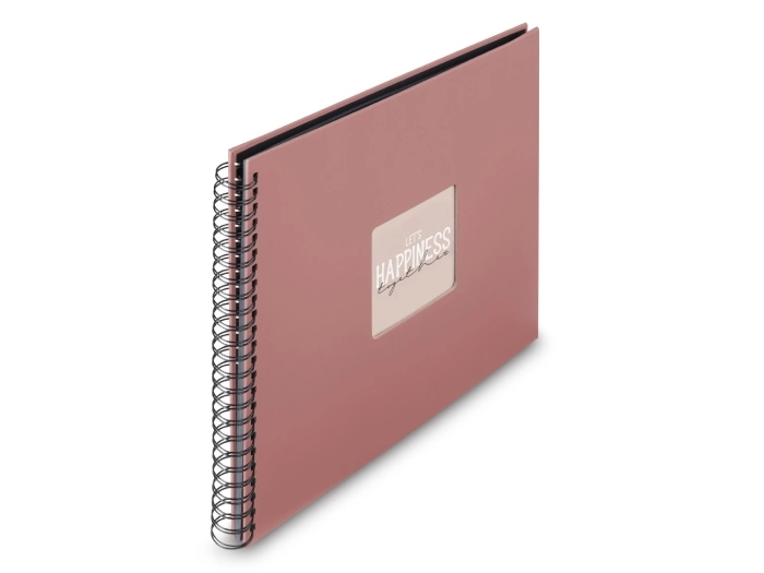 Fotoalbum Hama FINE ART, 50/36x32 - kroužková vazba, terra