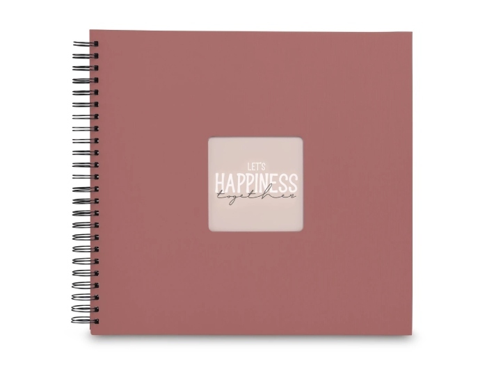 Fotoalbum Hama FINE ART, 50/36x32 - kroužková vazba, terra