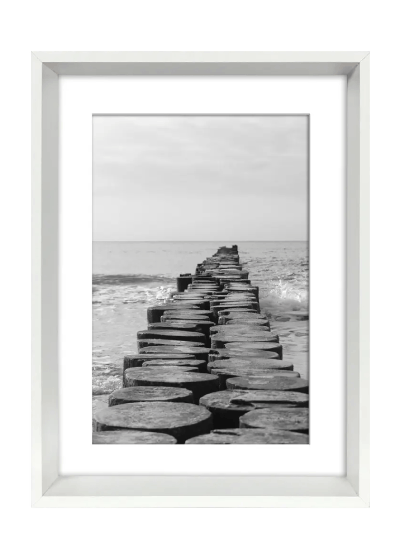Intertrading BLANC - fotorámeček - Bílá, 10x15, 13x18
