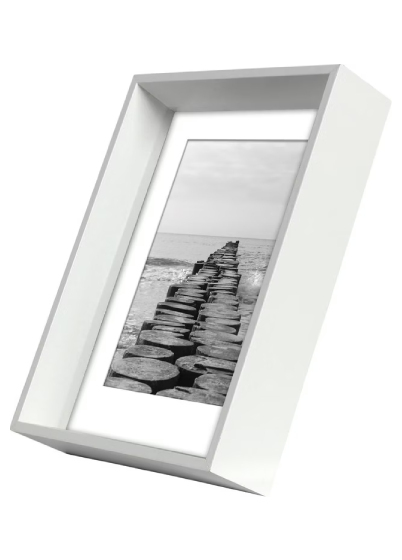 Intertrading BLANC - fotorámeček - Bílá, 10x15, 13x18