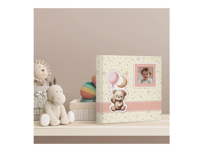 Fotolabum ZEP memo BRIAN, 10x15/200 - růžová