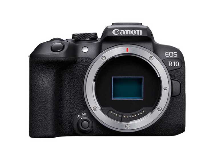 Canon EOS R10 (tělo) s adaptérem EF/EOS R